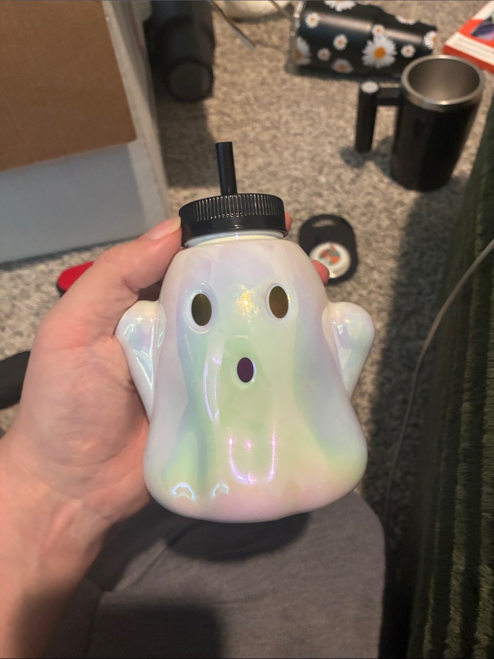 Plastic Ghost Bottle